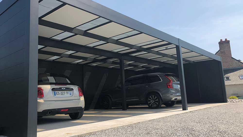 Un carport aluminium de qualité pour votre voiture à Angers