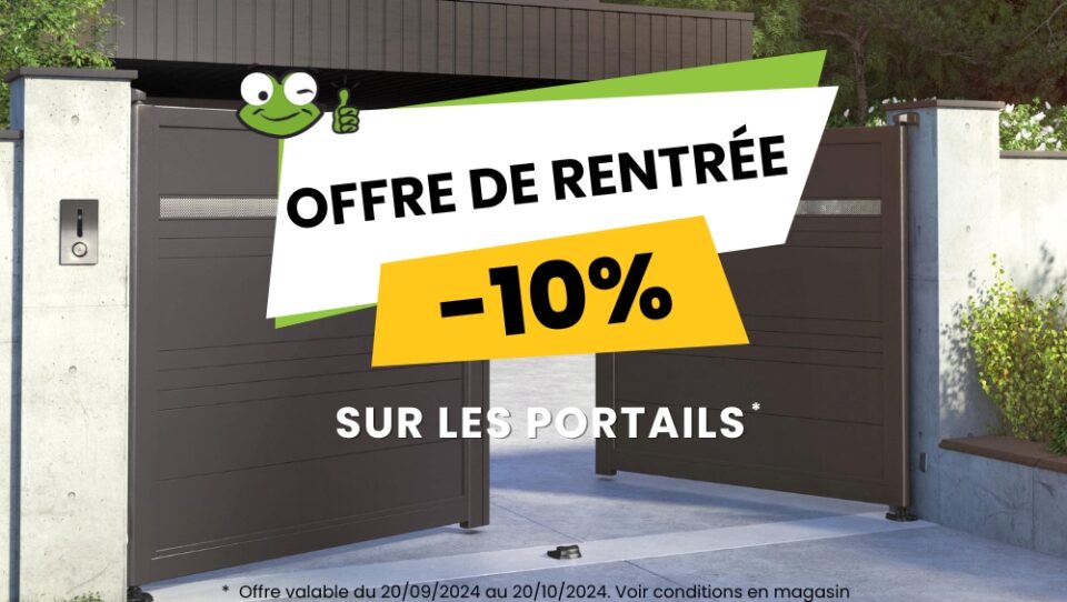 CHABANEL - offre promo portail 2024